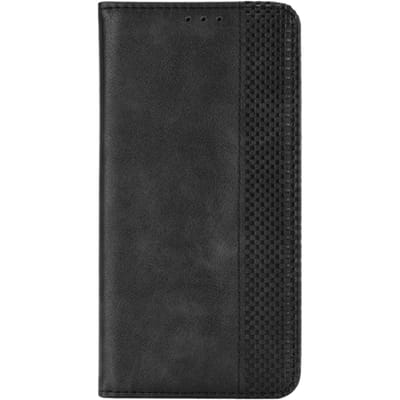 CaseBody Samsung Galaxy S20 Retro Hoesje met Pasruimte Zwart