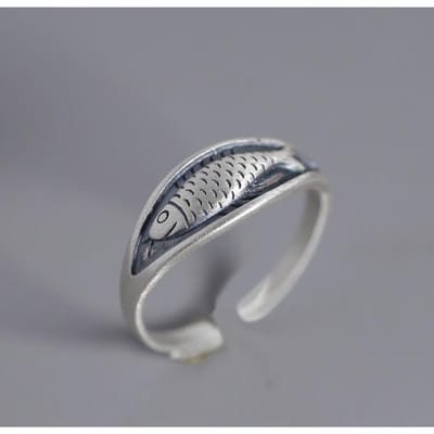 Nieuw in 925 Zilver Vis Stapelbare Ringen Voor Vrouwen Verloving Bruiloft Luxe Sieraden Accessoires Juwelen Moneys 925 zilver
