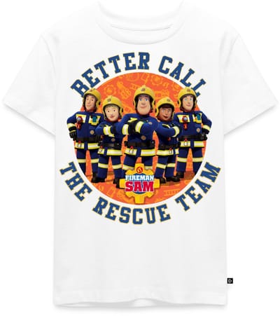 Brandweerman Sam™ Beter Bel De Reddingsbrigade Premium T Shirt Kinderen