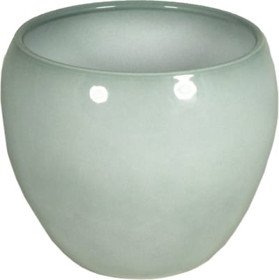 Floran Bloempot Rian - mistry groen - keramiek - 27 x 24 cm - plantenpotten binnen