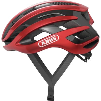 Fietshelm ABUS AIRBREAKER performance red S - 51-55 cm - rood - Geschikt voor gebruik op racefietsen - gravelbikes - 200 g