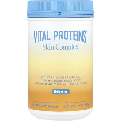 Vital Proteins, Huid Complex, Ongezoet, 11.9 oz (339 g)