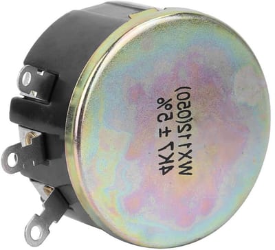 Draaidraad Potentiometer - Verstelbare Weerstand - Spanning Aanpassen - Enkele Cirkel - 47K Ohm 5W - Niet Gespecificeerd