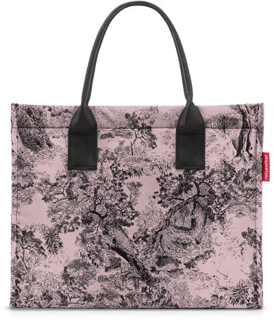 Reisenthel Daily Shopper - Schoudertas - 14L - Jacquard Roze