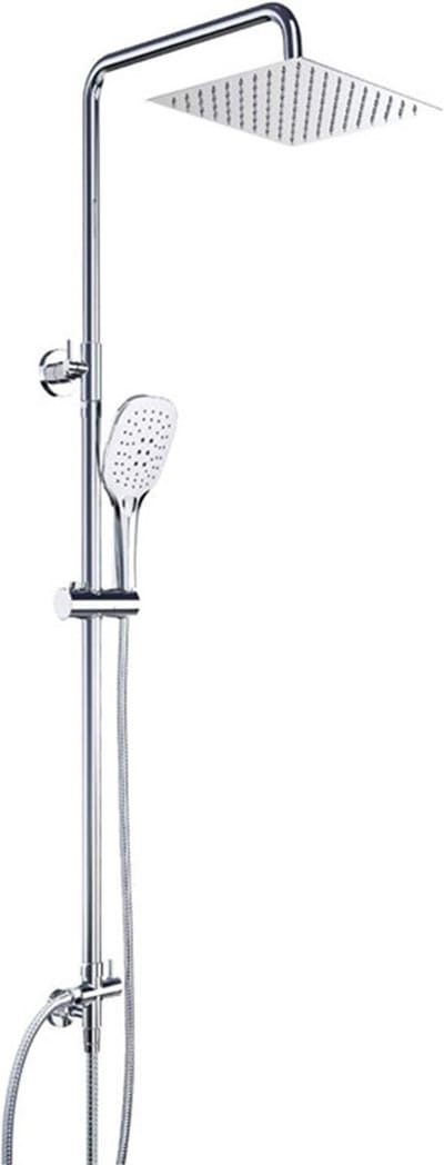 Douche Zilver - RVS, 3 standen en Regendouche & handdouche - Voor Dagelijks Gebruik, Thuis en Professioneel Gebruik