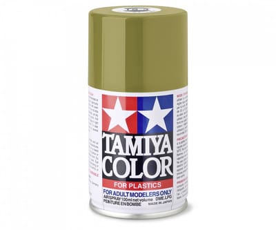 Tamiya Hobbyverf Acrylverf - TS-3 Dark Yellow - Matt - Acryl Spray - Verf spuitbus - 100 ml