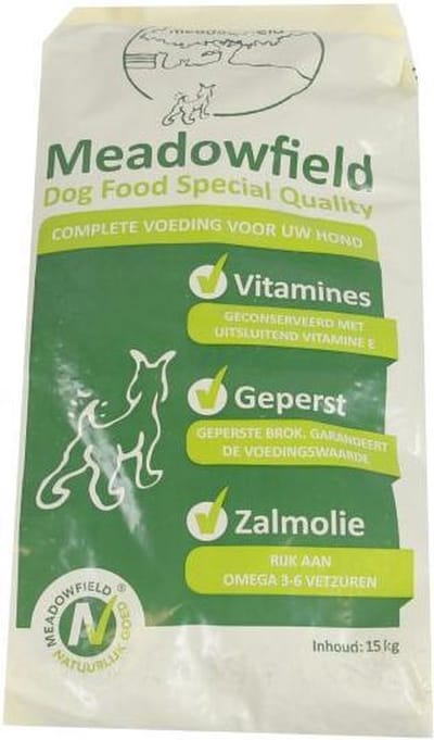 Meadowfield dog food special quality Rund Hondenvoer 15 kg