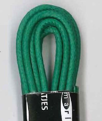 Cordial - schoenveters - Groen - wax dun rond - veterlengte 75 cm 4-6 gaatjes