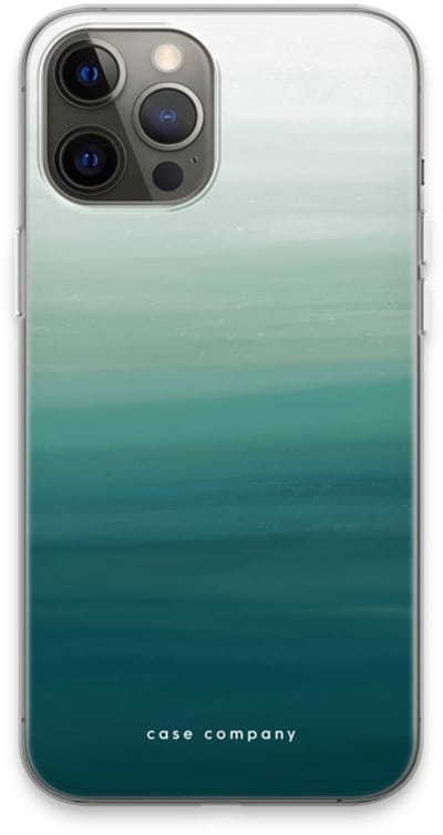 Case Company® - Hoesje geschikt voor iPhone 13 Pro Max hoesje - Ocean - Soft Cover Telefoonhoesje - Bescherming aan alle Kanten en Schermrand