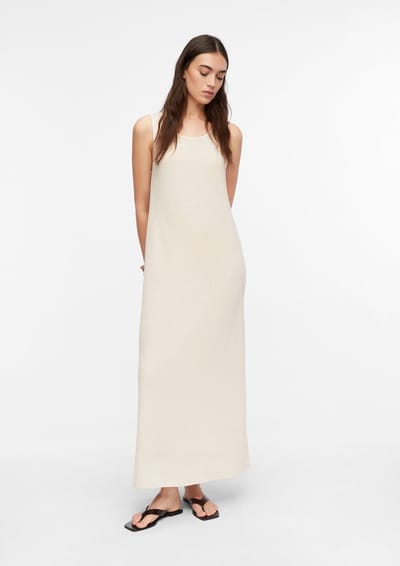 Comma  Dresses Beige Size: 40 | Maxi Dresses Outlet | Dames | Beige