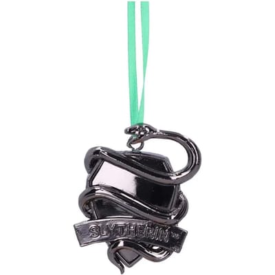 Nemesis Now - Harry Potter Slytherin Crest (Silver) kerstversiering