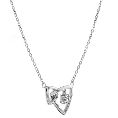 Orphelia 'Santorini' Dames 925 Sterling Zilveren Ketting - Zilver ZK-7570