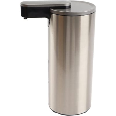 RVS Contactloze Zeepdispenser 330ml Grote Capaciteit Batterijgevoed Automatische Zeep champagne