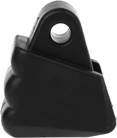 Rolschaats Stoppers - Remblokken Skeelers - Veilig Remmen - Duurzaam PU Materiaal - 4.5 cm Lengte - Zwart