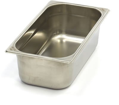 Gastronorm Bak - 1/3 GN - 10 cm Diep - RVS
