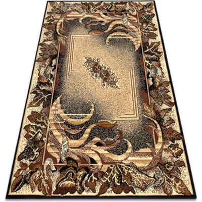 Kleden Rugsx Tapijt BCF Morad LIŚĆ Bladeren Agawa Klassiek 60x110 cm