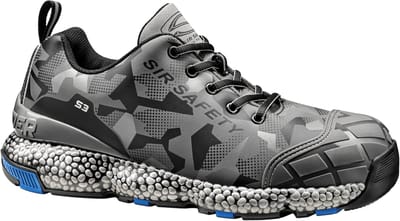 SIR SAFETY TURKANA Veiligheidsschoenen S3 HEREN Werkschoen Zwart Grijs - Aluminium Neus en Composiet Tussenzool - Antislip SR - Ademend