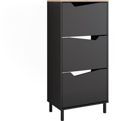Vicco Marelle Schoenklaprek – 60 x 129.5 cm met 3 compartimenten Antraciet/Artisan
