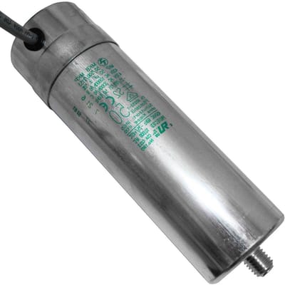 Startcondensator Motor - Motorcondensator Elektrolytische Condensator - Motor Starten - Metalen Behuizing - 50µF 420V - Niet gespecificeerd