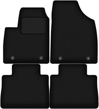 Wielganizator WLG-CARLUX Serie - Automatten voor MG HS SUV - Zwart - Perfecte Pasvorm - Antislip