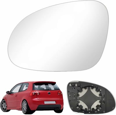 Vervangende Spiegels voor Auto's - Passat B6, Jetta V, Golf MK5 - Buitenste Spiegels Rechts, Verstelbare Achteruitkijkspiegels voor Optimale Zichtbaarheid