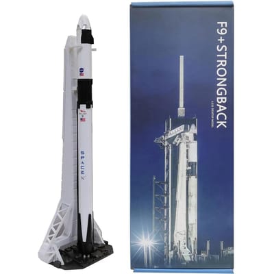 1:233 Falcon 9 Falcon 9 Dragon Zware Falcon 1:375 Ruimteschip Metaal Diecast Raketmodel Decoratieve Collectie