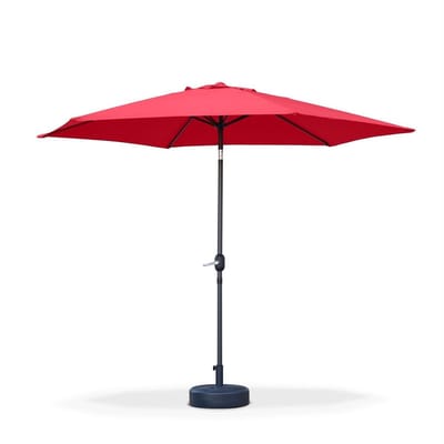 sweeek - Ronde parasol 3m met centrale kantelbare mast - touquet