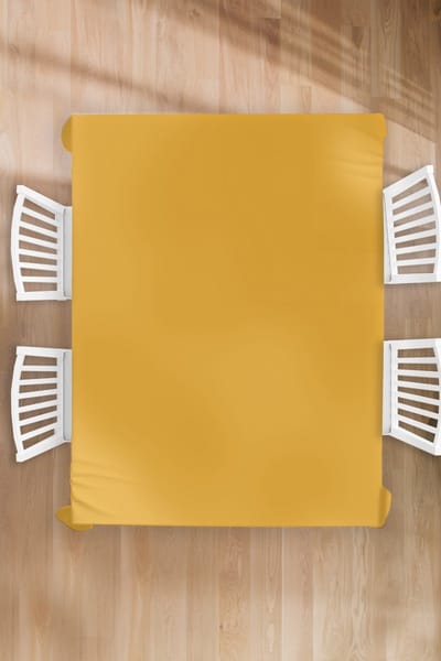 Tafelkleed - Tafellaken - 180x240 cm - Okergeel - Herfst - Interieur - Binnen en Buiten
