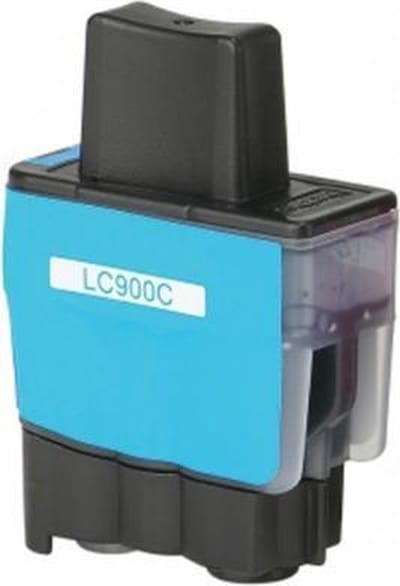 Huismerk geschikt voor Brother LC-900 inktcartridge Cyaan - DCP-120C - DCP-115C - DCP-117C - DCP-310 - DCP-340CW - MFC-3340 - MFC-410 - MFC-420 - MFC-425 - MFC-5440 - MFC-5840 - MFC-610 - MFC-620 - MFC-640
