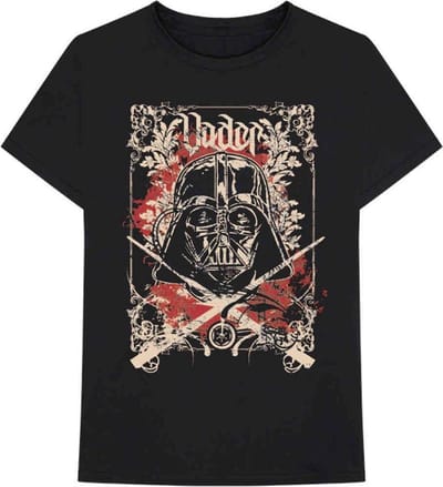Disney Star Wars - Vader Décor Heren T-shirt - S - Zwart