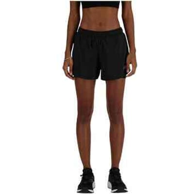 Short in 2-in-1-look met logo