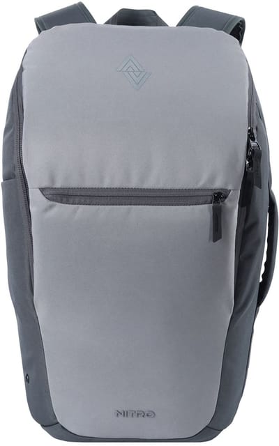 NITRO laptop rugzak rugzak met laptopvak Nikuro Traveller 32L Graphite grijs