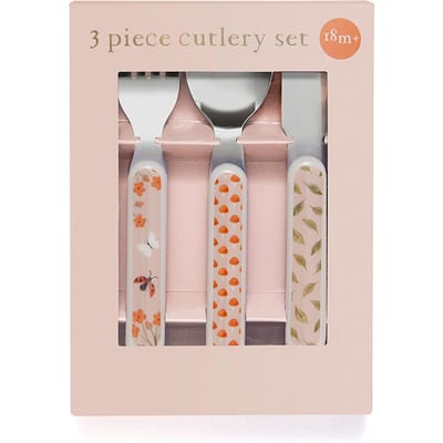Petit Monkey bestekset animal cradle pink