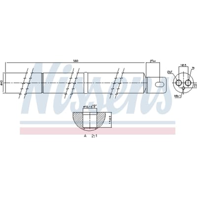 Droger, airconditioningsysteem NISSENS 95531