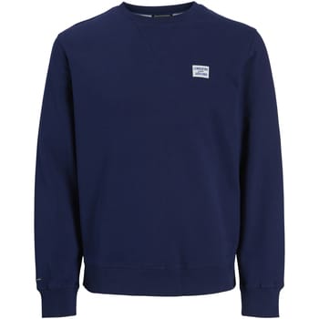 Jack & Jones - Heren Sweaters Furore Backprint Sweat Crew Neck - Blauw - Maat M