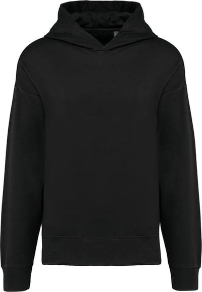 Kariban Oversized fleece sweater met capuchon K4018 - Black - 3XL