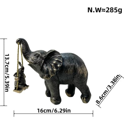 Nieuwe Producten  Qianqiu  Moeder en Zoon Ornamenten  Woonkamer  Huisdecoratie  Modelkamer Decoratie  Hars Ambachten