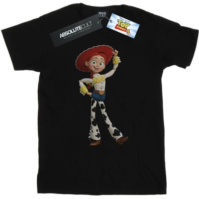 Disney Heren Toy Story Jessie Pose T-Shirt (Zwart)