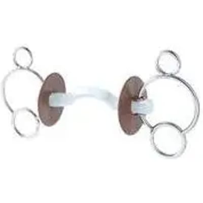 3-rings bit voor paarden met tonggat Beris Konnex