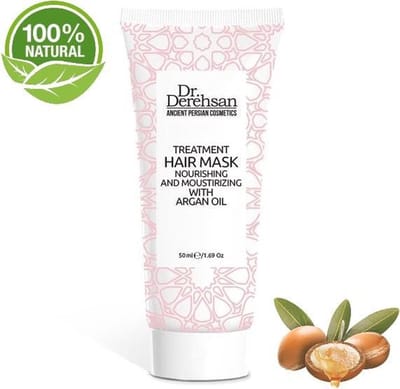 Arganolie Haarmasker Hydraterende En Voedende Werking  Met Vitamine A, E & C - 100% Natuurlijk Gecertificeerd - 200ml