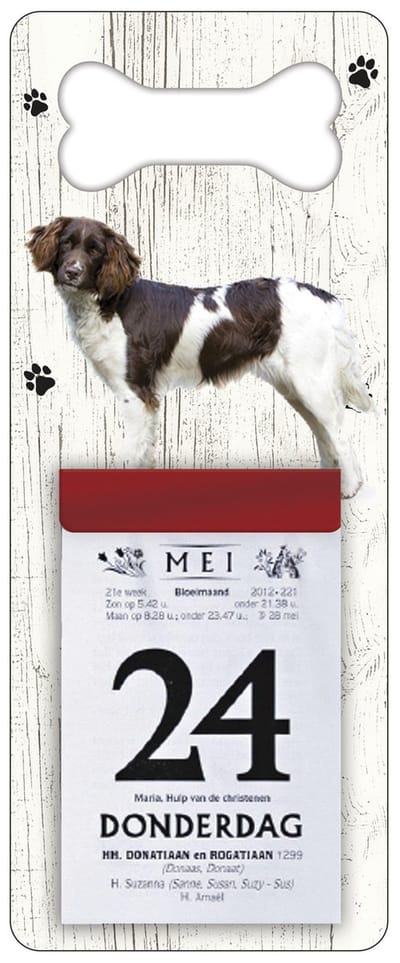 Scheurkalender 2027 Hond: heidewachter