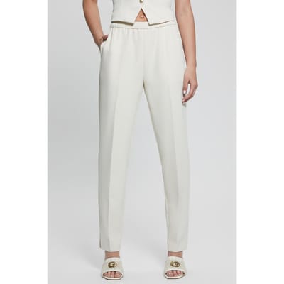 GUESS  Eco Roberta Structure Jo Foamy Taupe Größe: XL/28 | Stoffhosen Outlet | Damen | Schwarz