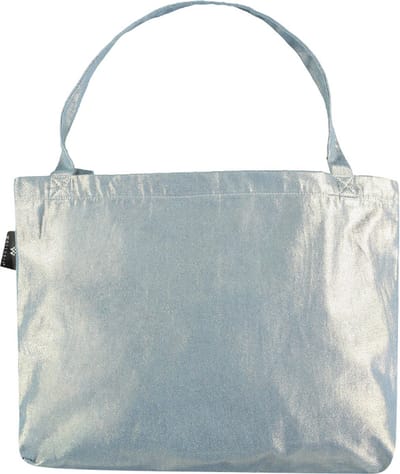 Wallabag - Tote Bag - Luiertas - Shopper - Mom Bag Metallic Denim Gold Blue