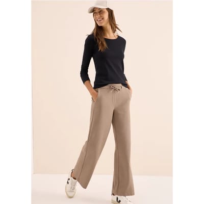 Basic shirt met lange mouwen