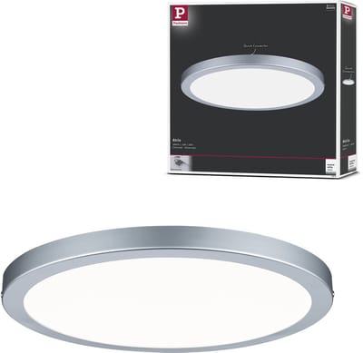 LED-paneel Atria rond 300 mm 16W 1450lm 4000K Chroom mat