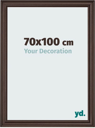 Your Decoration - Fotolijst 70x100 cm - MDF - Eiken Donker - Lazio