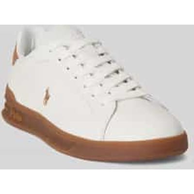 sneakers van echt leer