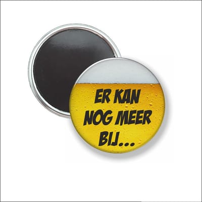 Button Met Magneet 58 MM - Er Kan Nog Meer Bij - NIET VOOR KLEDING
