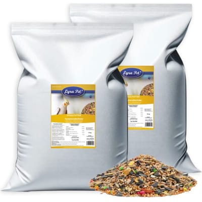 20 kg Lyra Pet® valkparkietenvoer voor grote parkieten