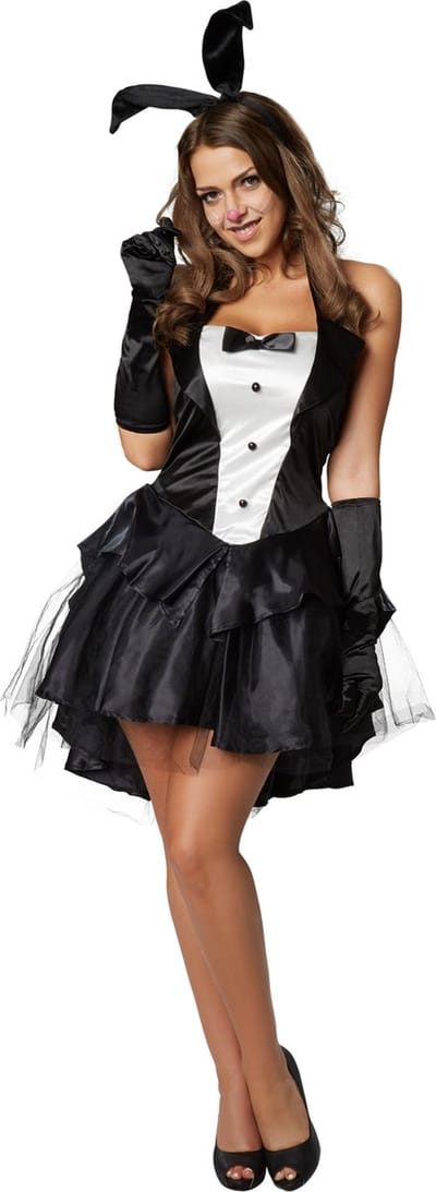 dressforfun - Sexy bunny XXL - verkleedkleding kostuum halloween verkleden feestkleding carnavalskleding carnaval feestkledij partykleding - 302124